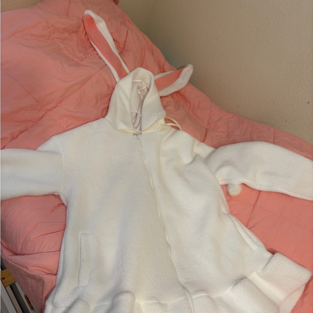 Cozy White Bunny Jacket
